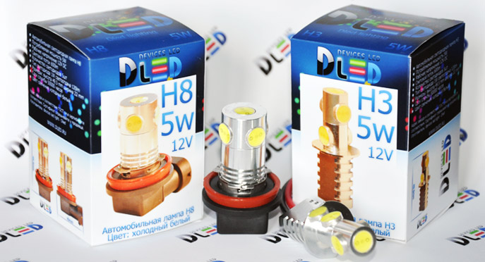 Super bright LEDs autolamps from DLED