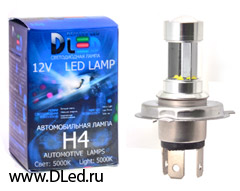 Светодиодная лампа H4 c 