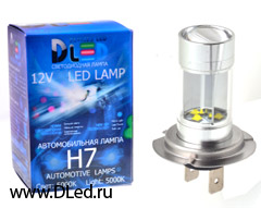 Светодиодная лампа H7 c 