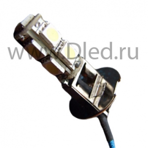   Автолампа светодиодная H3 - 9 SMD 5050 (2шт.)