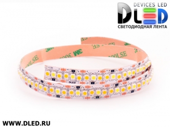   Светодиодная лента IP22 SMD 3528 (240 LED) 1 Белый + 2 Теплый белый