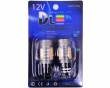   Автолампа светодиодная WY21/5W - T20 - 7443 - W3х16q SMD 3030 21W c обманкой (Оранжевые) (1шт.)