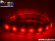   Ленточный светодиодный неон SMD3528 60Led 8 x 16 мм. Красный