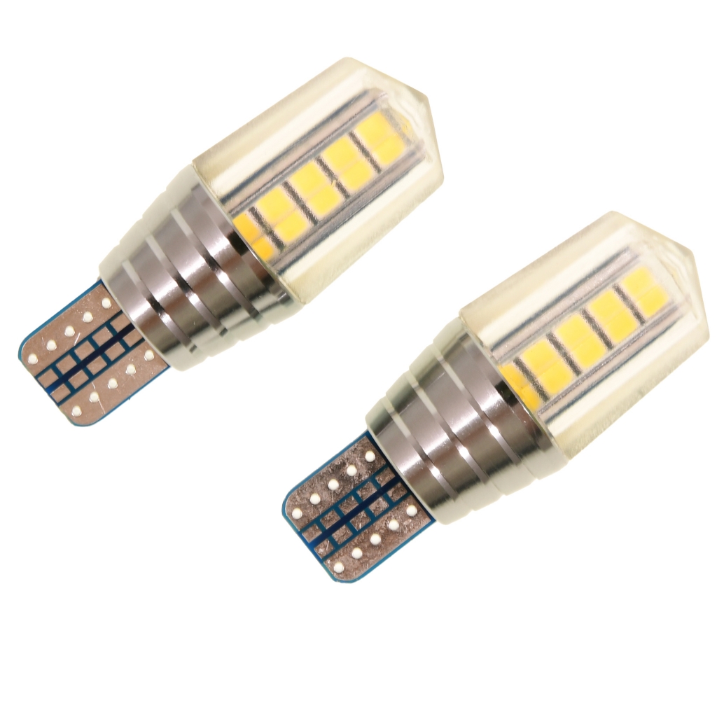   Автолампа светодиодная T15  - W16W - 10 SMD 2835 (2шт.) Голубой