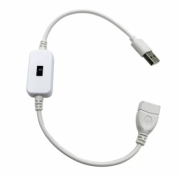   Выключатель Бесконтактный на Взмах Руки USB - DLED Белый