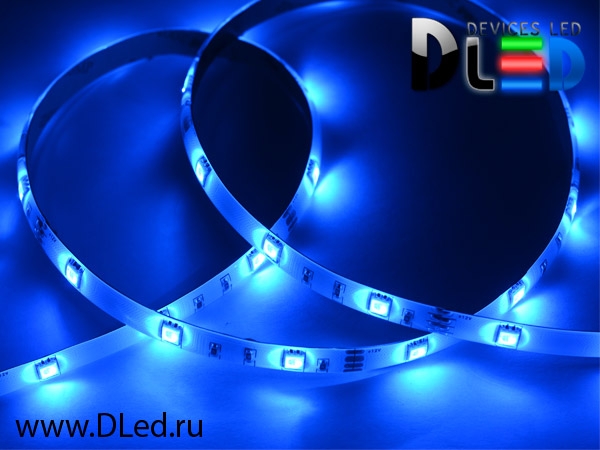   Светодиодная лента IP65 SMD 5050 (30 LED) IP65 RGB
