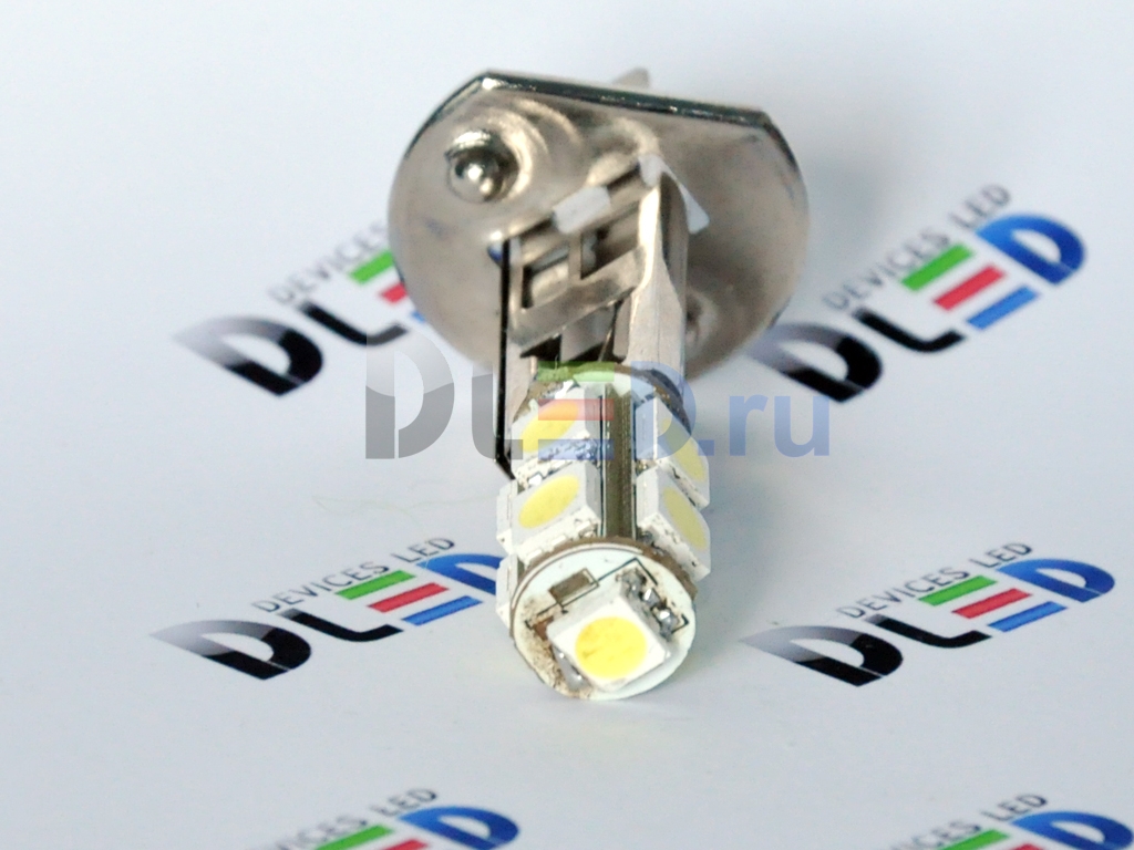   Автолампа светодиодная H1 - 9 SMD 5050 (2шт.)