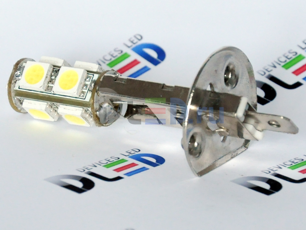   Автолампа светодиодная H1 - 9 SMD 5050 (2шт.)