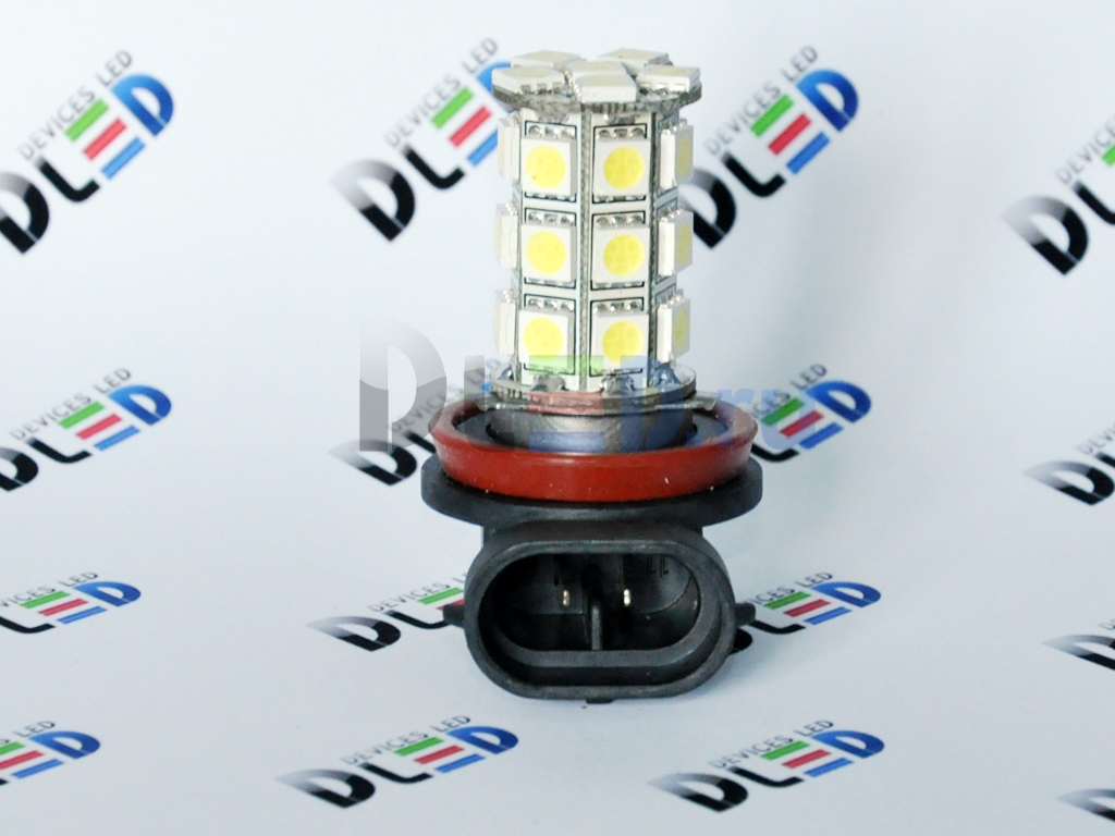   Автолампа светодиодная H8 - 27 SMD 5050 (2шт.)