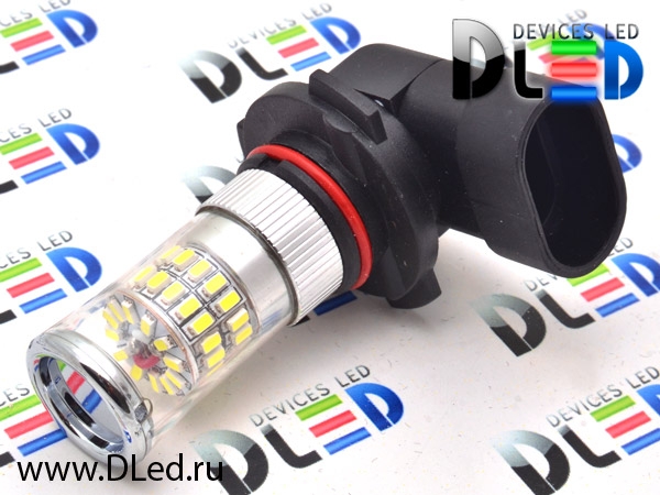   Автолампа светодиодная HB4 9006 - 48 SMD3014 + Стабилизатор (2шт.)