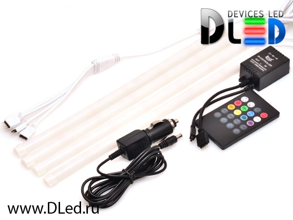   Дневные ходовые огни 24V DRL- 87 RGB Music