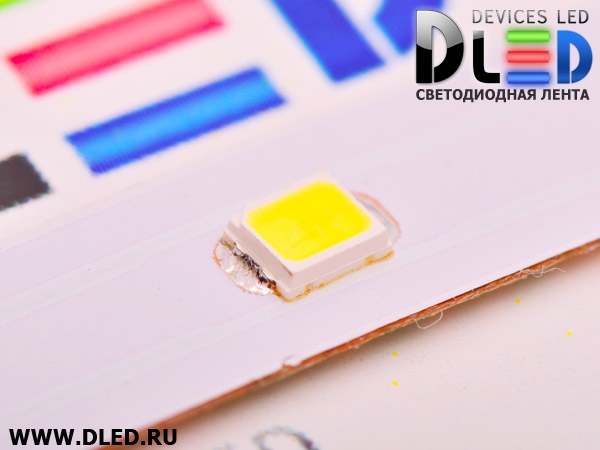   (4 катушки 5м) Светодиодная лента IP22 SMD 2835 (60 LED/M) 12V DC Белый 6500K 20 метров