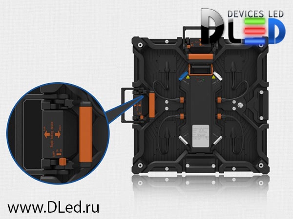   Внутренний светодиодный экран быстрой сборки DLED Star p3.9