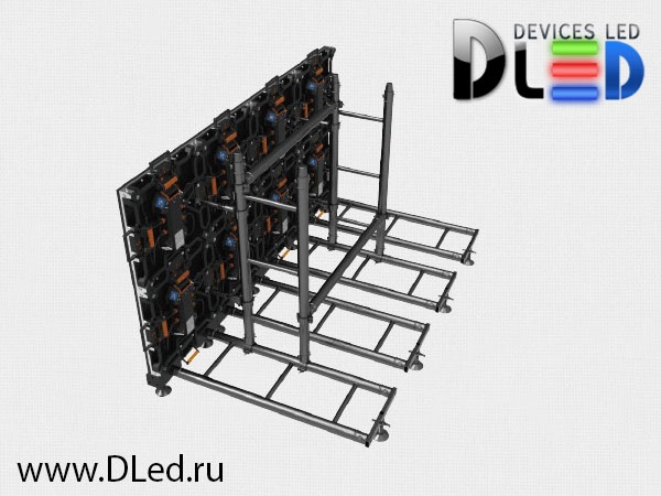   Внутренний светодиодный экран быстрой сборки DLED Star p3.9
