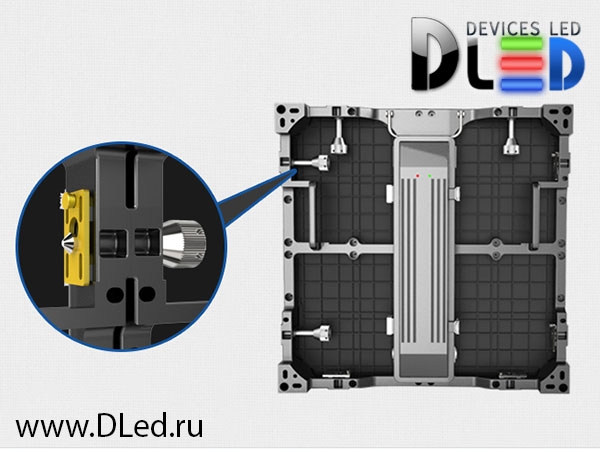   Внутренний светодиодный экран быстрой сборки DLED R-Light p3.9