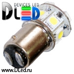   Автолампа-светодиодная 24V 1157 - P21/5W - S25 - BAY15d - 8 SMD 5050