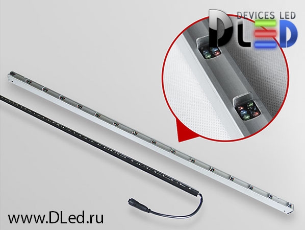   Прозрачный светодиодный экран DLED P-Strip 62.5