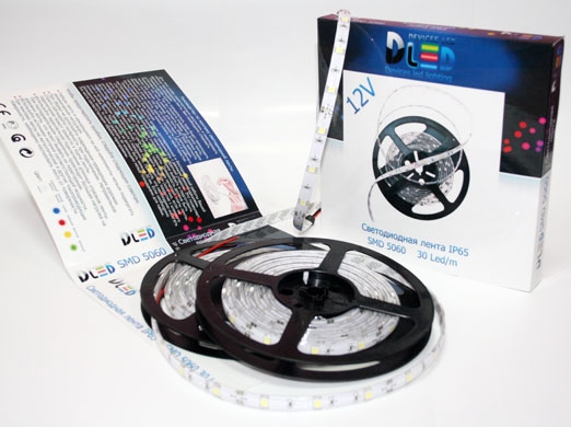   Светодиодная лента IP65 SMD 3528 (60 LED) ip65 universal Devices Led Белая