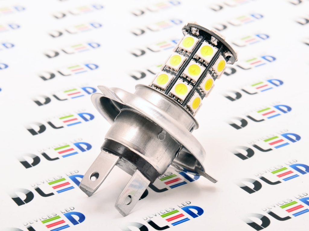   Автолампа светодиодная 24V H4 - 20 SMD 5050 Black
