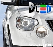   Ангельские глазки на Skoda Yeti 2009-2013