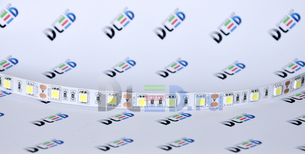   LED strip SMD 5050 (60 LED meter) 12V IP22 White