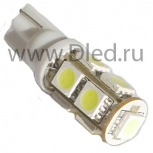 LED autolamp  T10 - W5W - 9 SMD 5050