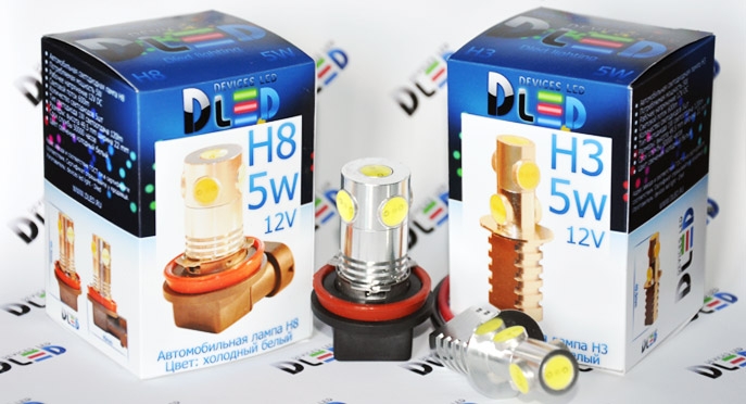 LED autolamp  H8 - 5 HP