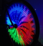 LED on bicycle  ANVII Wheel Lights DLED II