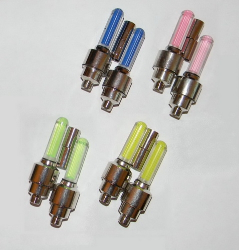 LED on bicycle  ANVII Wheel Lights