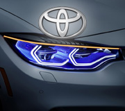 Штатные фары на Toyota