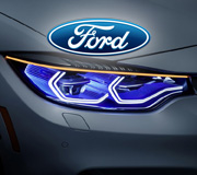 Штатные фары на Ford