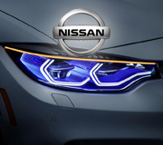 Штатные фары на Nissan