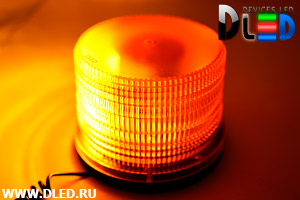 Свечение мигалки от российской компании-производителя Dled
