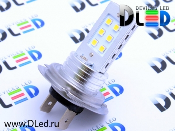   Автолампа светодиодная H7 12 SMD 2323 (2шт.)