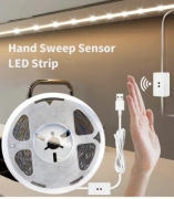   Светодиодная лента SMD2835 6000K с бесконтактным выключателем от USB - 5 метров