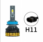   Светодиодные лампы H11 M9 Pro 140W 6000K 12V - 2 шт