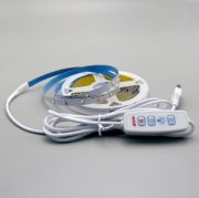   Светодиодная лента SMD 2835 (60 LED/M) IP22 с выключателем функцией регулировки яркости USB 5V DC ( Белая 6000K ) - 3 метра