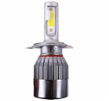   Cветодиодная автомобильная лампа H4 P43T Бренд KOKO NICOLE серия C6 36W 6500K (1шт.)