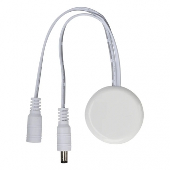   Выключатель скрытого монтажа сенсорный с регулировкой яркости 12V-24V 5A DC 5.5x2.1mm - DLED Белый