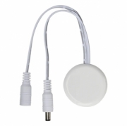   Выключатель скрытого монтажа сенсорный с регулировкой яркости 12V-24V 5A DC 5.5x2.1mm - DLED Белый