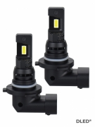  Автомобильные светодиодные лампы HB3, 9005, H10 - 9-18V 70W SMD3570 6000K IP65 серия X6 Бренд DLED (2 лампы.) Арт.11694