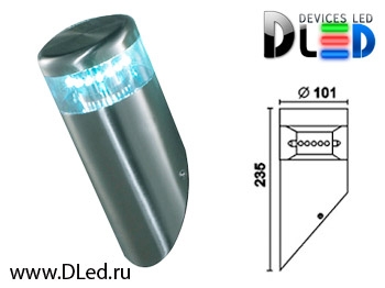   Уличный настенный светильник DLed Cresset-2825