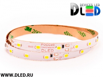   Светодиодная лента IP22 SMD 2835 (60 LED) Белый