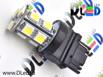   Автолампа светодиодная P27W - T25 - 3156 -  W2,5х16d - 13 SMD 5050 (2шт.)