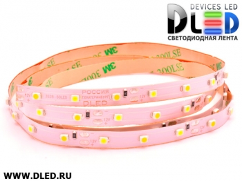   Светодиодная лента IP22 SMD 3528 (60 LED) 12V DC  1Т-Белая + 1Белая