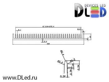   Радиатор охлаждения Dled Ice-12