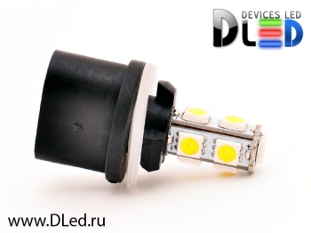   Автолампа светодиодная H27 880 - 9 SMD 5050 (2шт.)