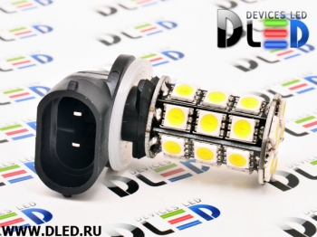   Автолампа светодиодная H27 881 - 27 SMD 5050 Black (2шт.)