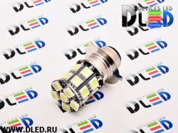   Автолампа светодиодная P15D-25-3 - 20 SMD 5050 Black (2шт.)