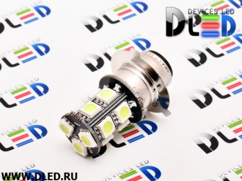   Автолампа светодиодная P15D-25-3 - 13 SMD 5050 Black (2шт.)